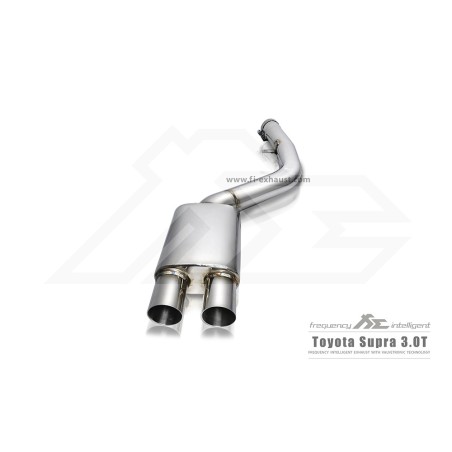 Toyota Supra Mk A T B Scarico Sportivo Fi Exhaust Con Valvole