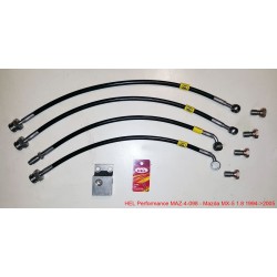 HEL Mazda MX-5 NA/NB 1.8 1994-2005 braided brake lines