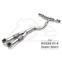 Nissan GT-R R35 - Scarico sportivo FI Exhaust Super Sport con valvole 