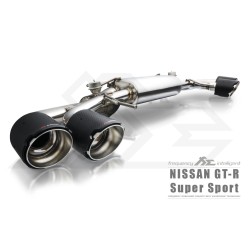 Nissan GT-R R35 - Scarico sportivo FI Exhaust Super Sport con valvole 