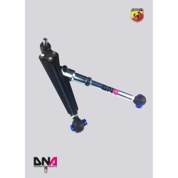 Abarth 500-DNA Racing front adjustable suspension arms kit