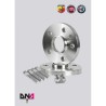 Alfa Romeo Mito-DNA Racing wheel spacers studs and nuts kit