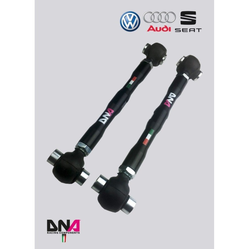 Audi A3 8P1-8P7-8PA (2003-2012)-DNA Racing rear lower adjustable toe tie rod kit