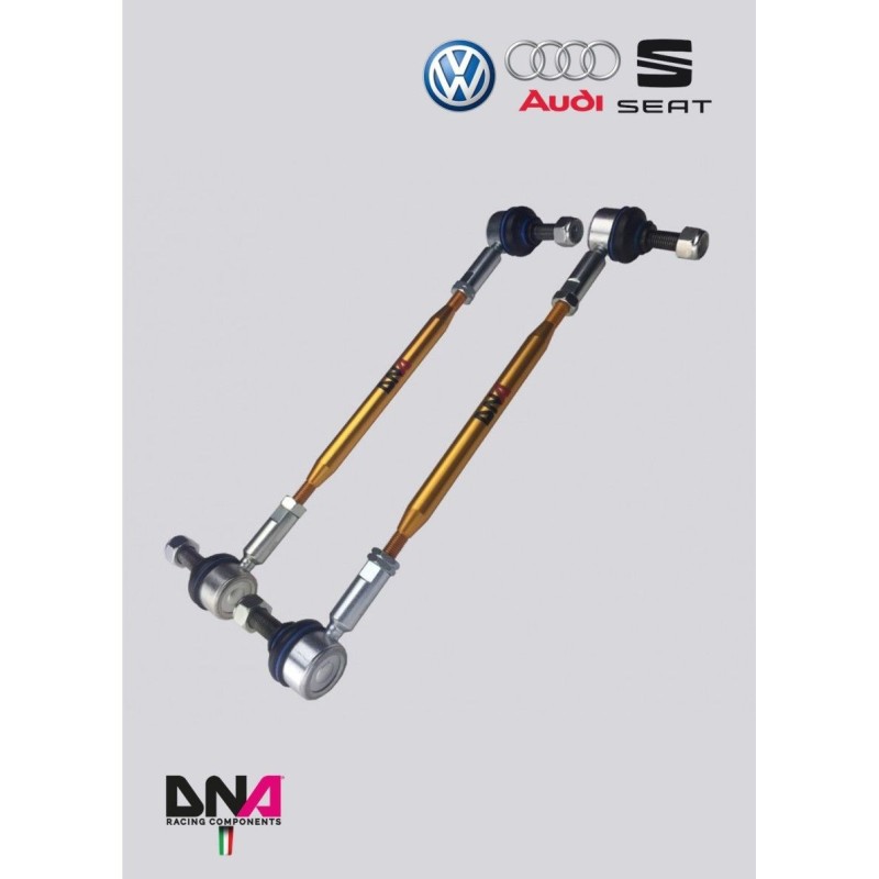 Audi A3 8P1-8P7-8PA (03-12)-Kit tiranti barra antirollio anteriore "PRO STREET" DNA Racing