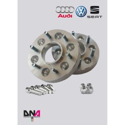 Audi A3 8P1-8P7-8PA (2003-2012)-DNA Racing wheel spacers double drilling and bolts