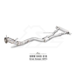 BMW Serie 8 G16 840i Gran Coupé B58 - Scarico sportivo FI Exhaust con valvole