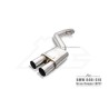 BMW Serie 8 G16 840i Gran Coupé B58 - Scarico sportivo FI Exhaust con valvole