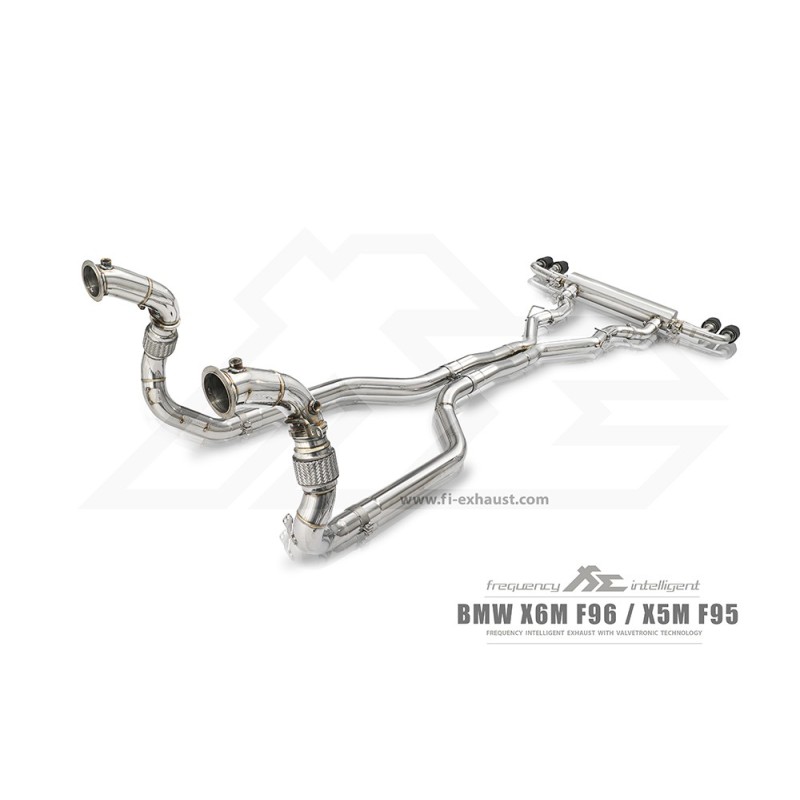 BMW F95 X5M/F96 X6M S63 - Scarico sportivo FI Exhaust con valvole