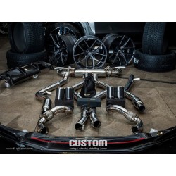 BMW F85 X5M/F86 X6M S63 - Scarico sportivo FI Exhaust con valvole