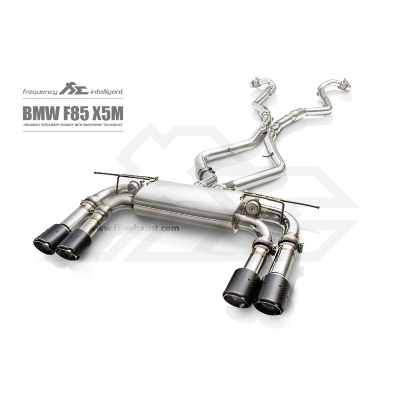 BMW F85 X5M/F86 X6M S63 - Scarico sportivo FI Exhaust con valvole