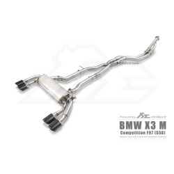 BMW F97 X3M/F98 X4M/Competition S58 - Scarico sportivo FI Exhaust con valvole