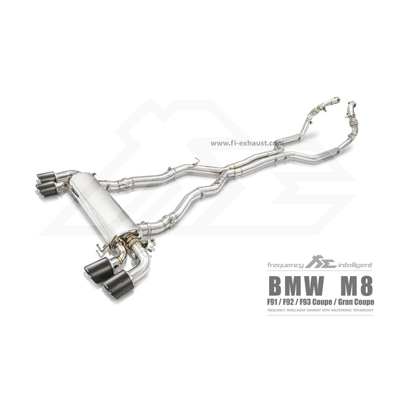 BMW F91/F92/F93 M8 - Scarico sportivo FI Exhaust con valvole