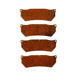 BMW E92 M3 GT4 - Carbon Fibre Brake Pad Shims HEL Performance