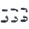 Female -AN JIC Braided Hose Fitting with various angles and dimensions for rubber hoses - HEL Performance