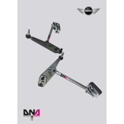 Mini Cooper R55-R56-R57-DNA Racing front adjustable suspension arms kit