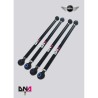 Mini Cooper R55-R56-R57-DNA Racing rear adjustable camber & toe suspension tie rods kit