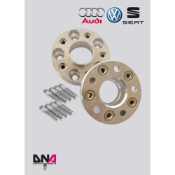 Volkswagen Golf 5/6-Distanziali con inserti e bulloneria DNA Racing