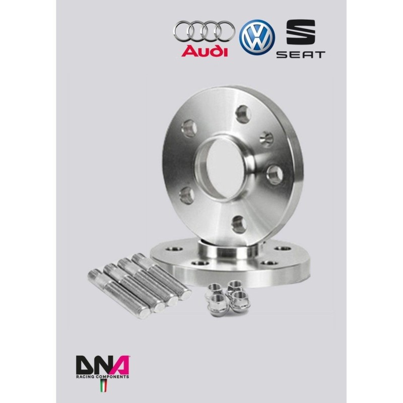 Volkswagen Golf 7-DNA Racing wheel spacers studs and nuts kit