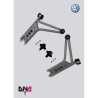 Volkswagen Maggiolino-DNA Racing front suspension arms kit