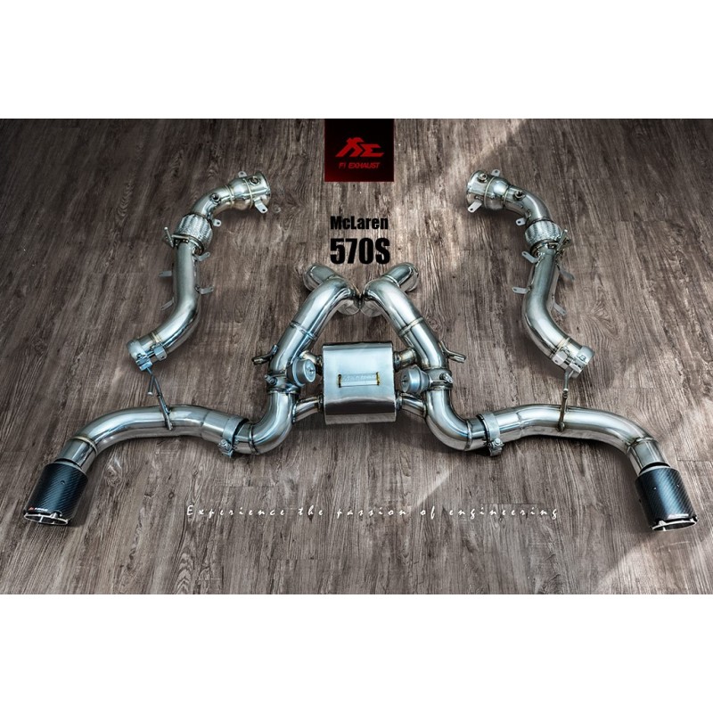 McLaren 570S / 570GT / 540C Coupe / Spider - Valvetronic FI Exhaust