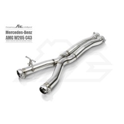 Mercedes C43 AMG W205 - Scarico sportivo FI Exhaust con valvole