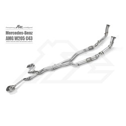 Mercedes C43 AMG W205 - Scarico sportivo FI Exhaust con valvole