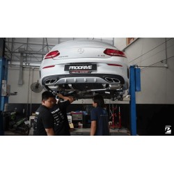 Mercedes C43 AMG W205 - Scarico sportivo FI Exhaust con valvole