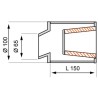 Sprint Filter P08 DF65150S - Filtro aria double flow universale in poliestere