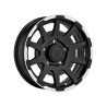 Sparco Wheels Dakar Jimny Matt Black Lip Polished