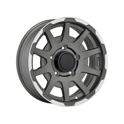 Sparco Wheels Dakar Jimny Matt Dark Grey Lip Polished