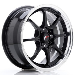 Japan Racing JR5 Gloss Black With Machined Lip