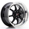 Japan Racing TF2 Black With Machined Lip