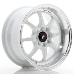 Japan Racing TF2 White With Machined Lip