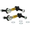 Reinforced adjustable sway bar drop links