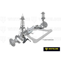 VW Golf 7, Audi A3/S3 8V, VAG MQB - Alloy wishbone control arms -0.3° camber +2.5° caster