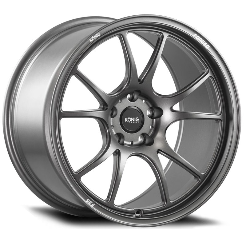 Konig F3S forged SATIN CHARCOAL