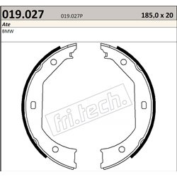 BMW 2 Series F22-F23 M235i/F87 M2/Msport calipers -  Fri.Tech. racing Handbrake Shoes