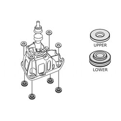 Toyota Yaris GR - Hardrace Shifter Assembly Mounting Bushing