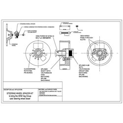 Porsche Boxtser 981 & 982 718 - Distanziale volante 45mm