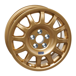 Braid Full Race T Acropolis wheels Shiny Gold Optional