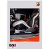 Abarth 500-DNA Racing Sabelt seat lowering kit (passenger side)